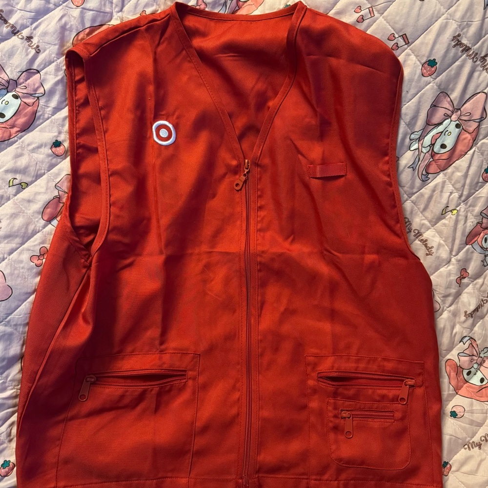 target red vest